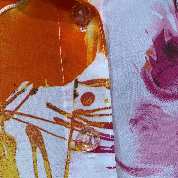 Sea Suns Floral Blouse - Picture 6 of 11